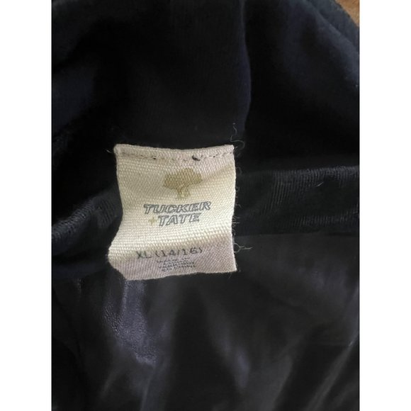 NWT Tucker & Tate Black Front Leather Leggings -  XL (14/16) - Picture 11 of 11